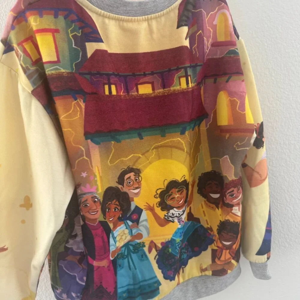 Disney Parks Encanto Family Madrigal crewneck‎ sweatshirt Size 14 girls
